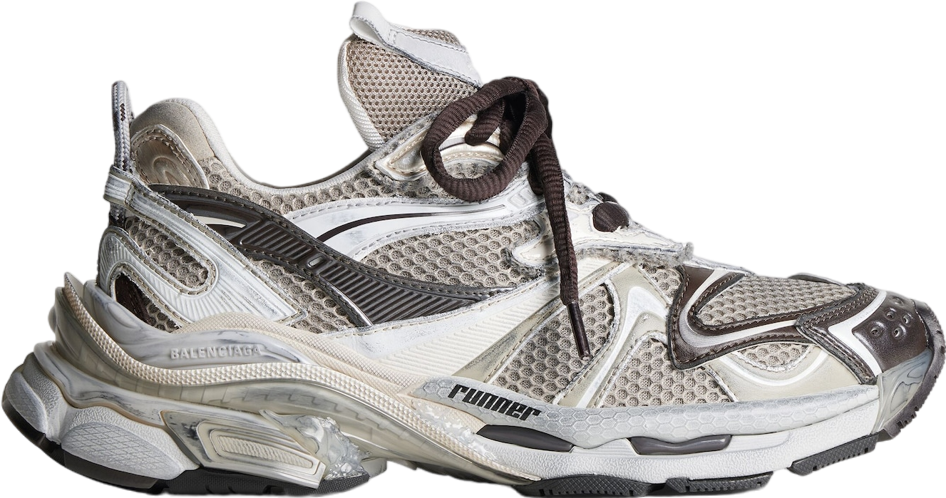 Balenciaga Runner 2.0 Beige Brown - Jan 2024 - 779066W3RXP2000 