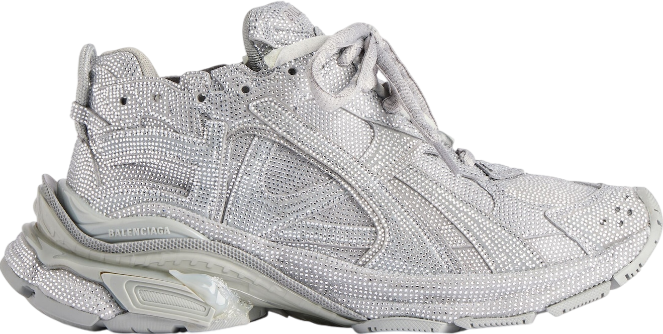 Balenciaga Runner With Rhinestones Light Grey - Mar 2025 