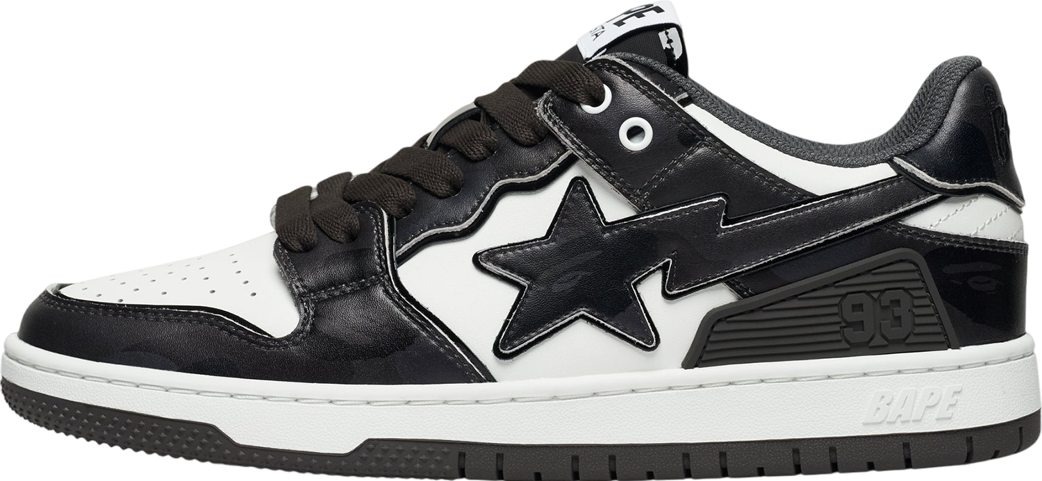Bape Sk8 Sta #2 Black - Jan 2025 - 1K80-191-311-Black 