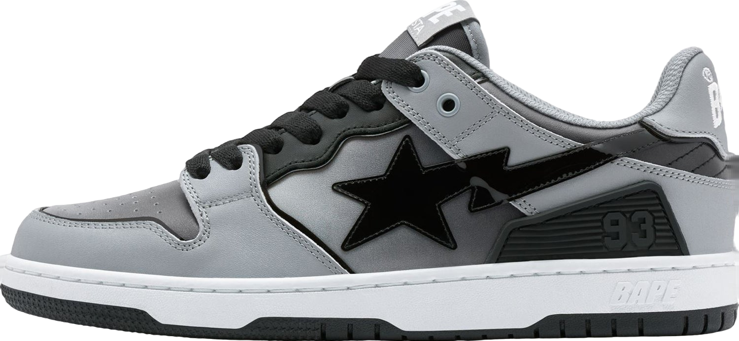 Bape Sk8 Sta #5 WMNS Black / Gradient Grey - Nov 2023 - 1I70-291 