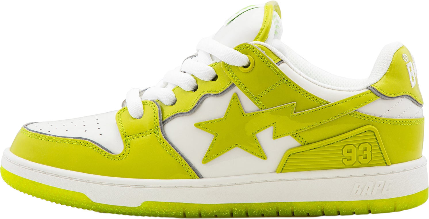Bape Sta #1 Green / Lime - Apr 2026 - 1M30-191-301-Green 
