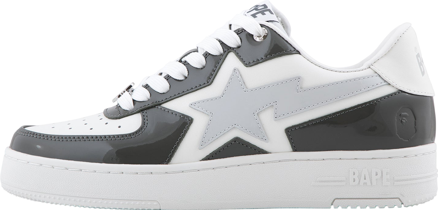 Bape Sta Icon #2 Gray / White | KicksOnFire