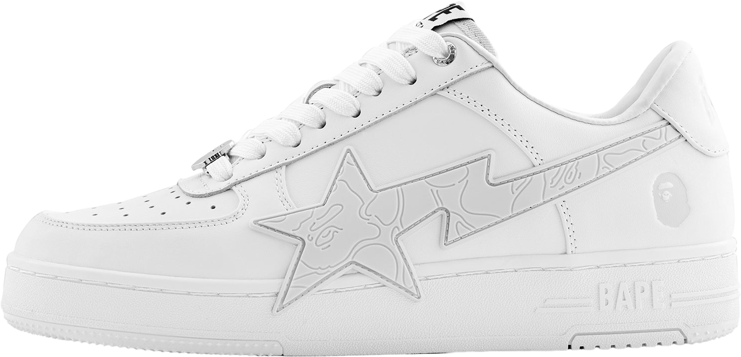 Bape Sta OS #2 White / White - Jan 2026 - 1L80-191-307-White 