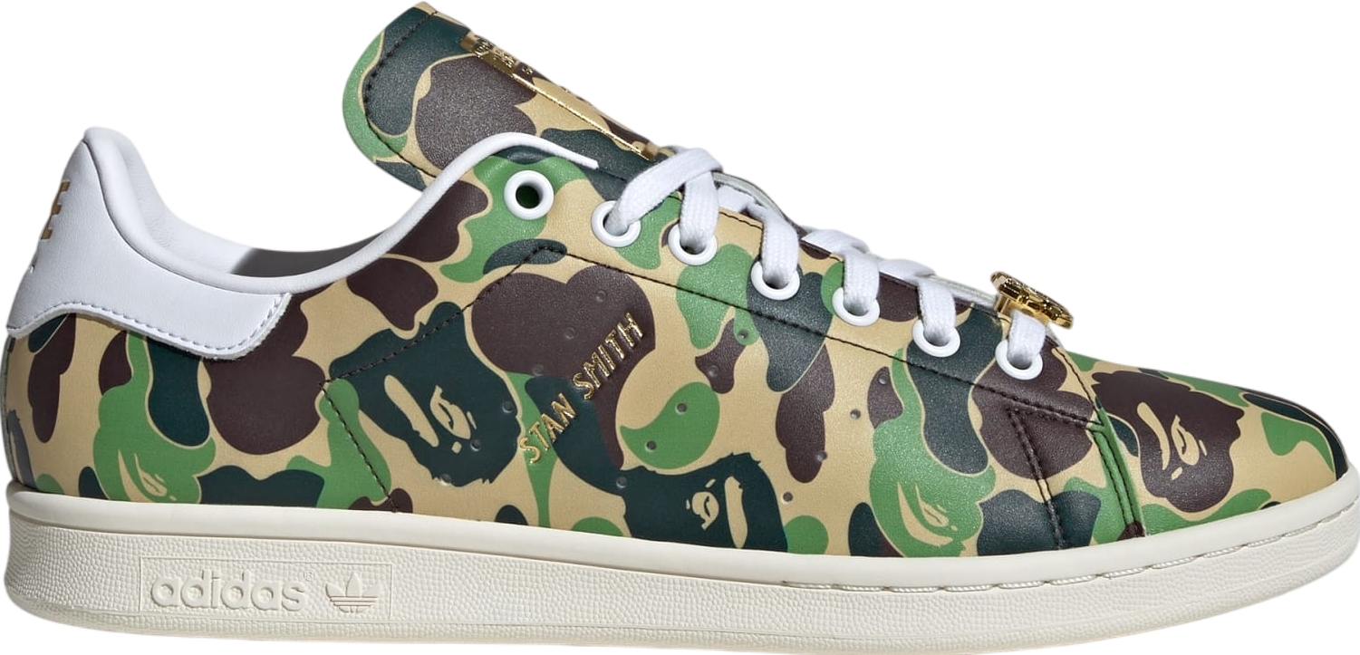 BAPE x adidas Stan Smith ABC Camo - Aug 2024 - IG8949  display picture 1