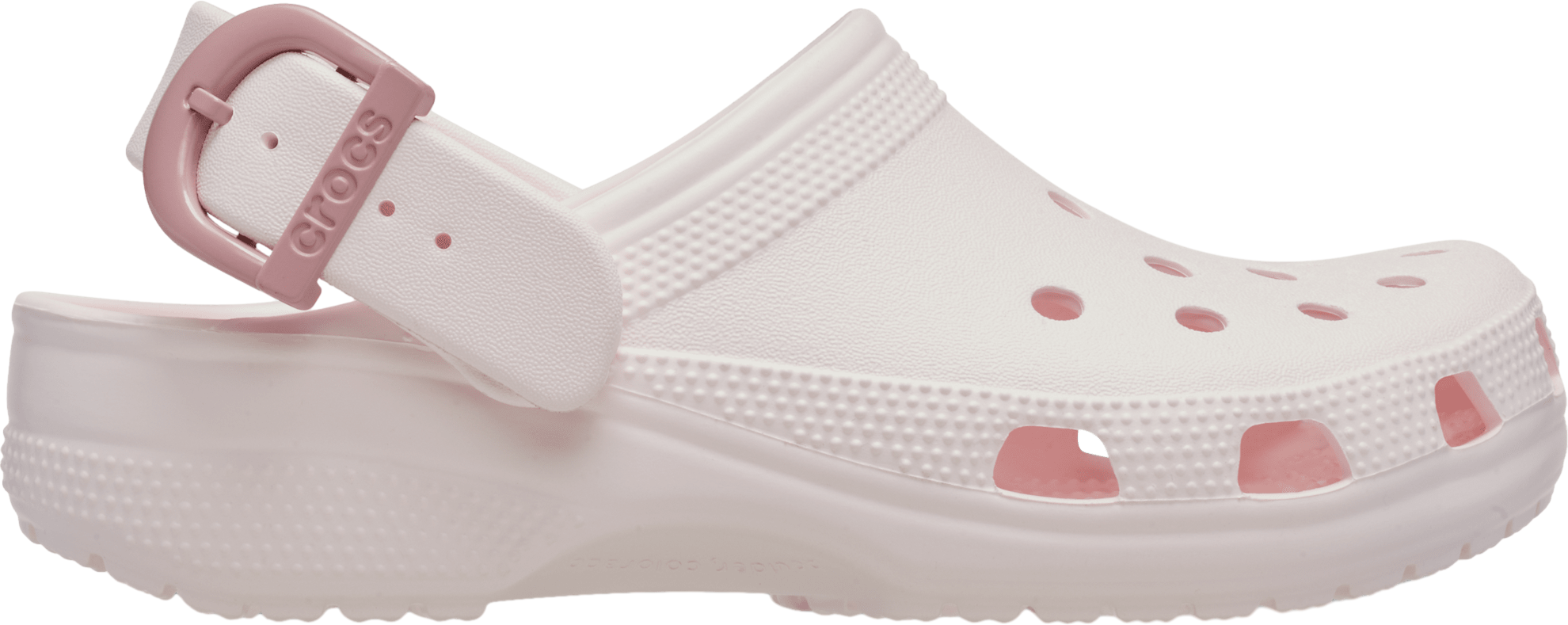 Crocs Classic Enamel Buckle Clog Vapor Ice Mens 9 Womens 11 NWT Crocs Saturday Enamel Buckle Sandals — Vapor Ice Fit Guide  main image 3