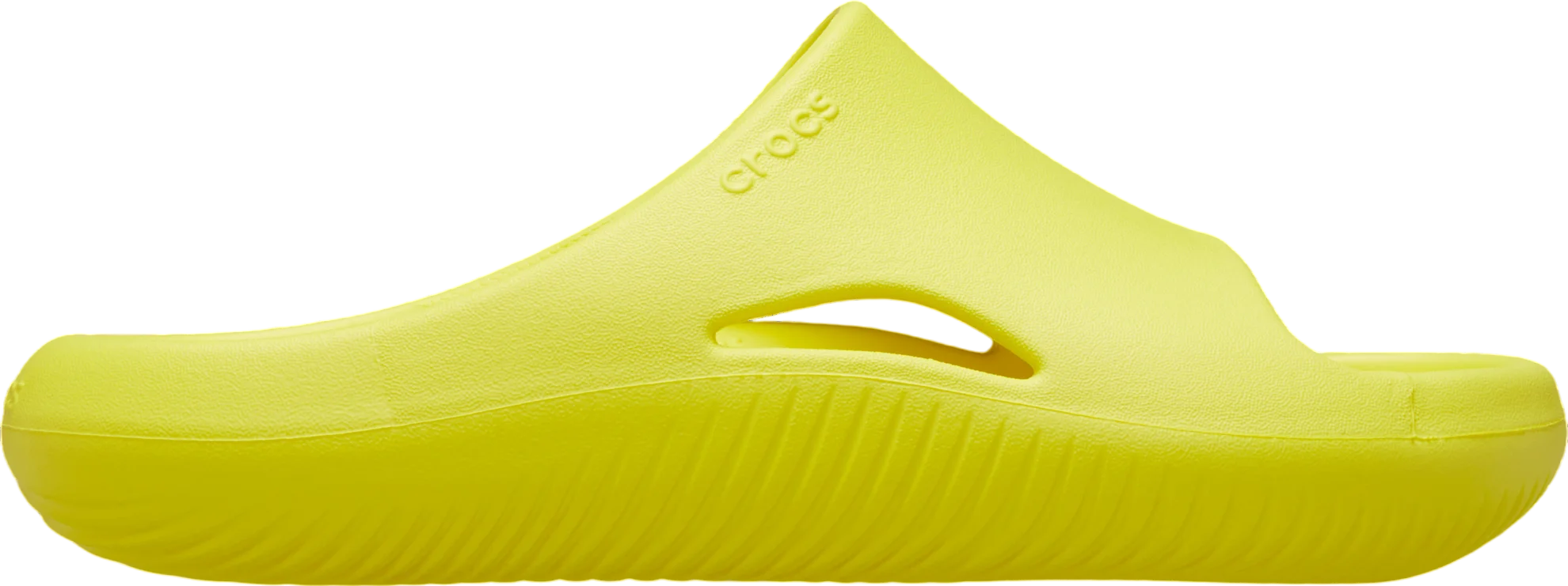 Crocs Mellow Recovery Slide Cyber Yellow - Sep 2024 - 208392  display picture 2