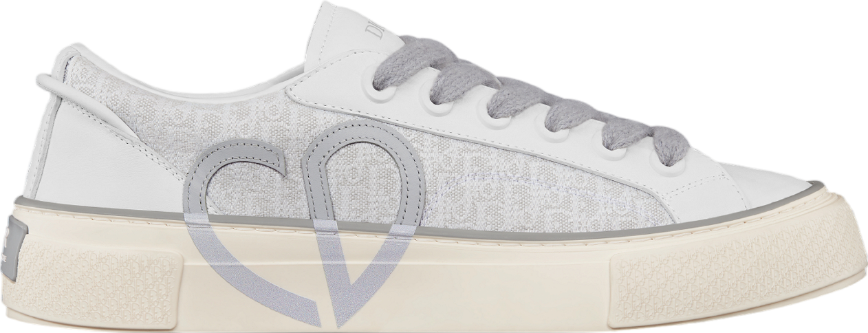 Dior B33 White Smooth Calfskin / Oblique Jacquard - Jun 2024 