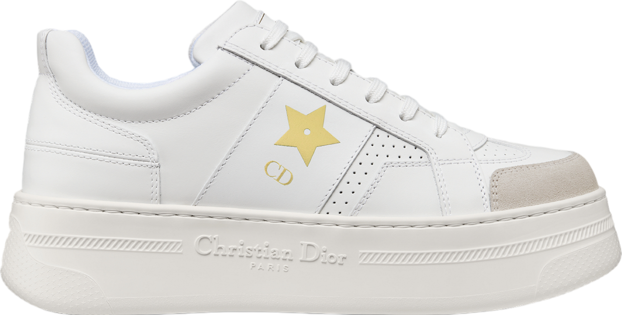 Dior Star Platform WMNS White Calfskin / Black - Jun 2024 
