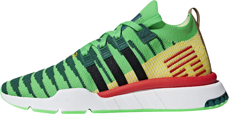 Dragon Ball Z x adidas EQT Support Mid ADV Shenron Green | KicksOnFire