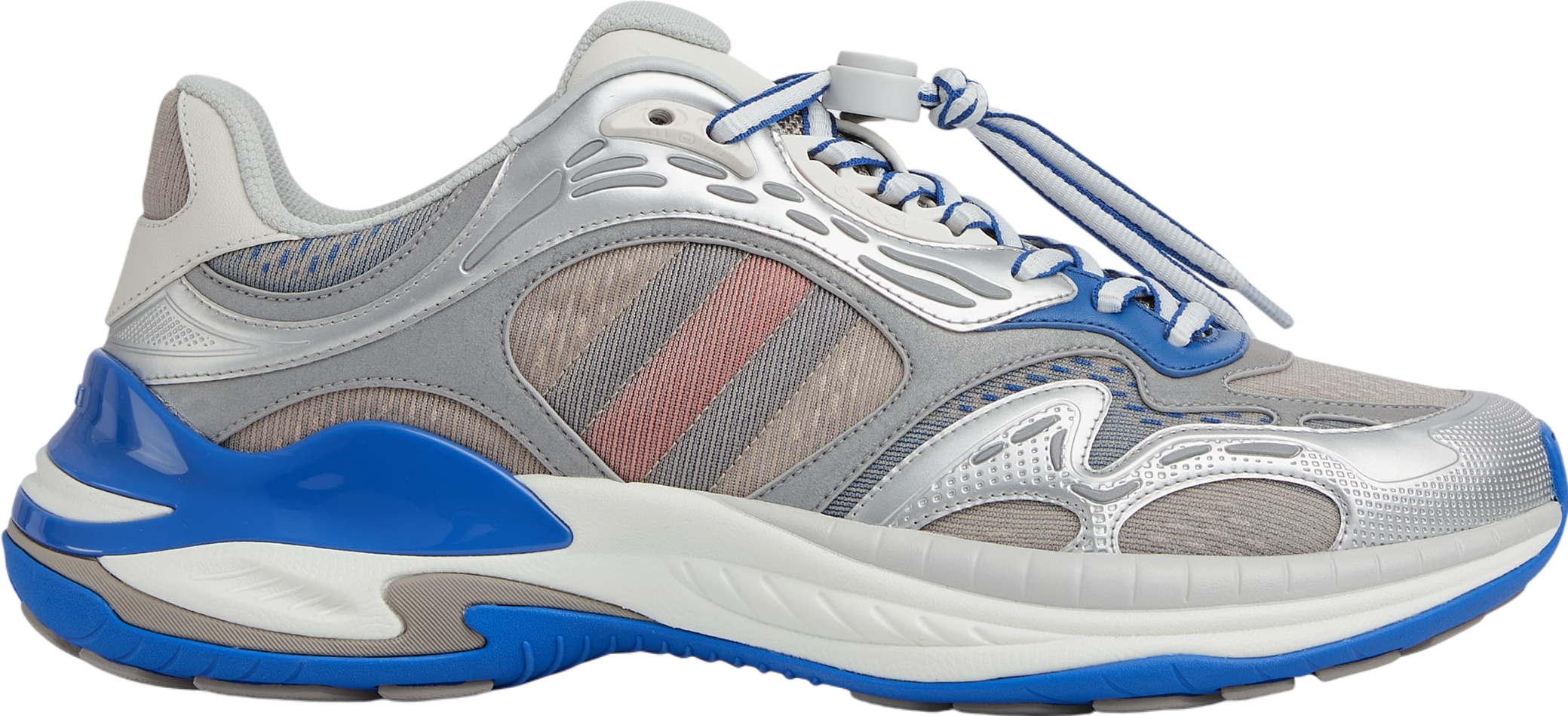 Gucci 2.0 Grey / Blue Mesh - Mar 2025 - 814040FAD5T8753 