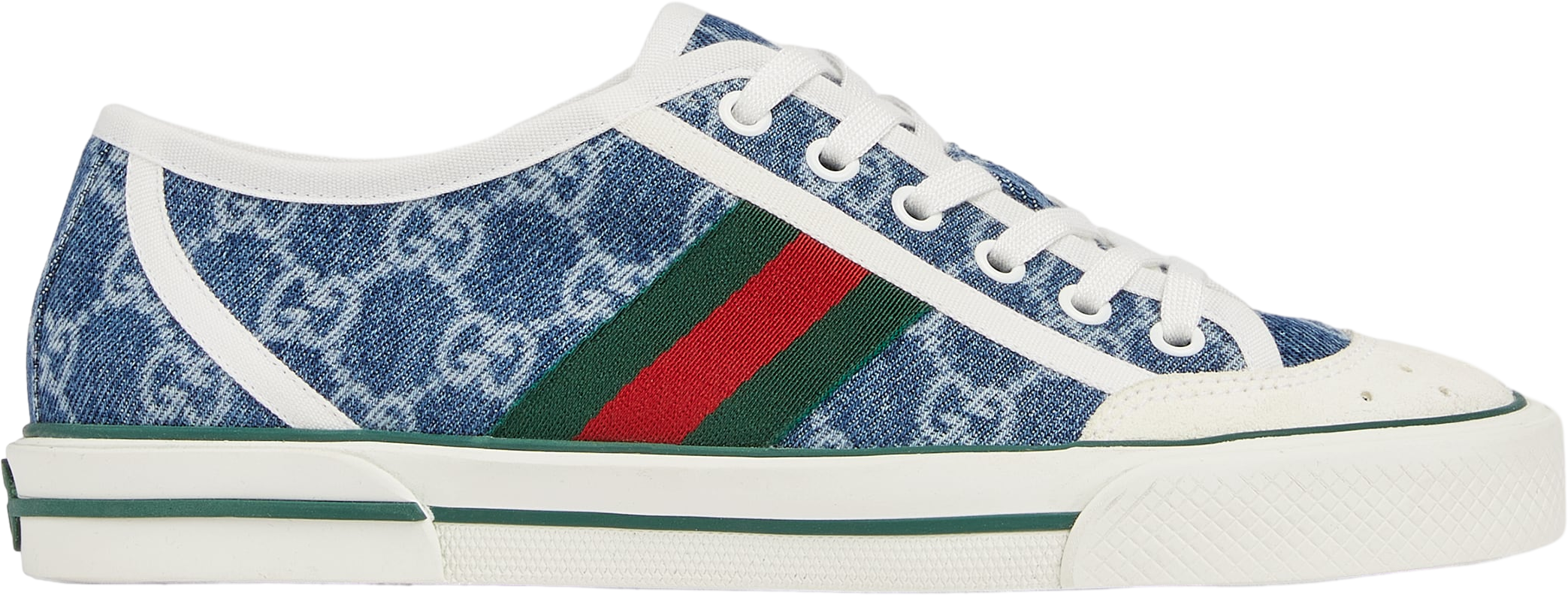 Gucci Tennis 1977 WMNS Blue Gg Denim - Feb 2026 - 859219FAFIW4749 