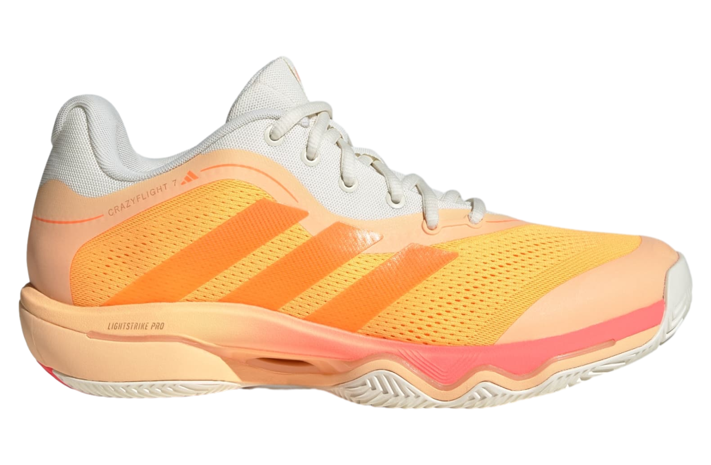 橙 Adidas Crazyflight 7 Lucid Tangerine / Lucid Orange / Off White