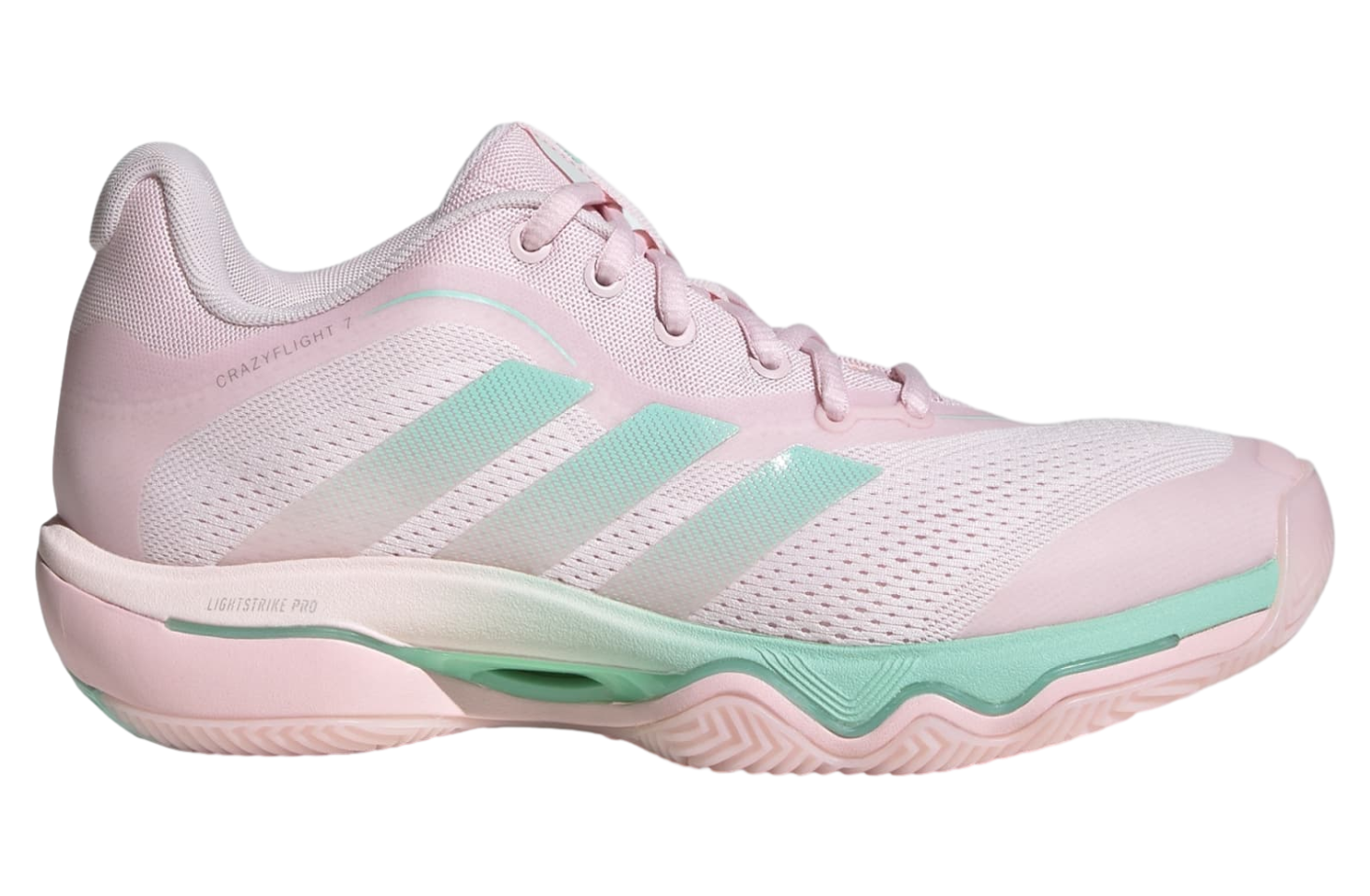 Adidas Crazyflight 7 WMNS Distilled Pink / Clear Mint / Silver