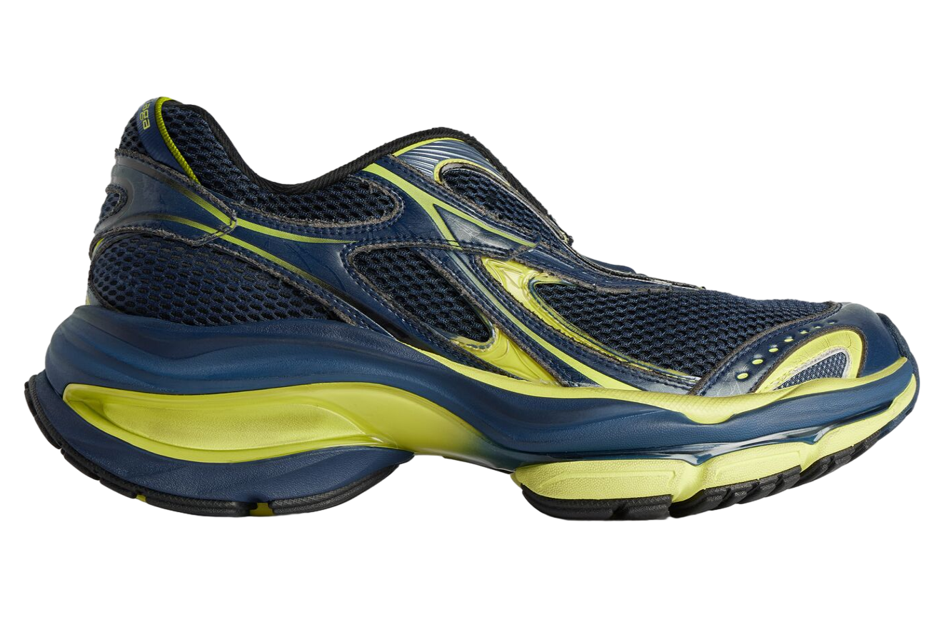 Balenciaga Dorsay Neon Yellow / Dark Grey