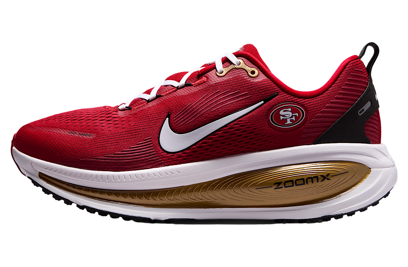 Nike Vomero 18 (San Francisco 49ers) Gym Red / Club Gold