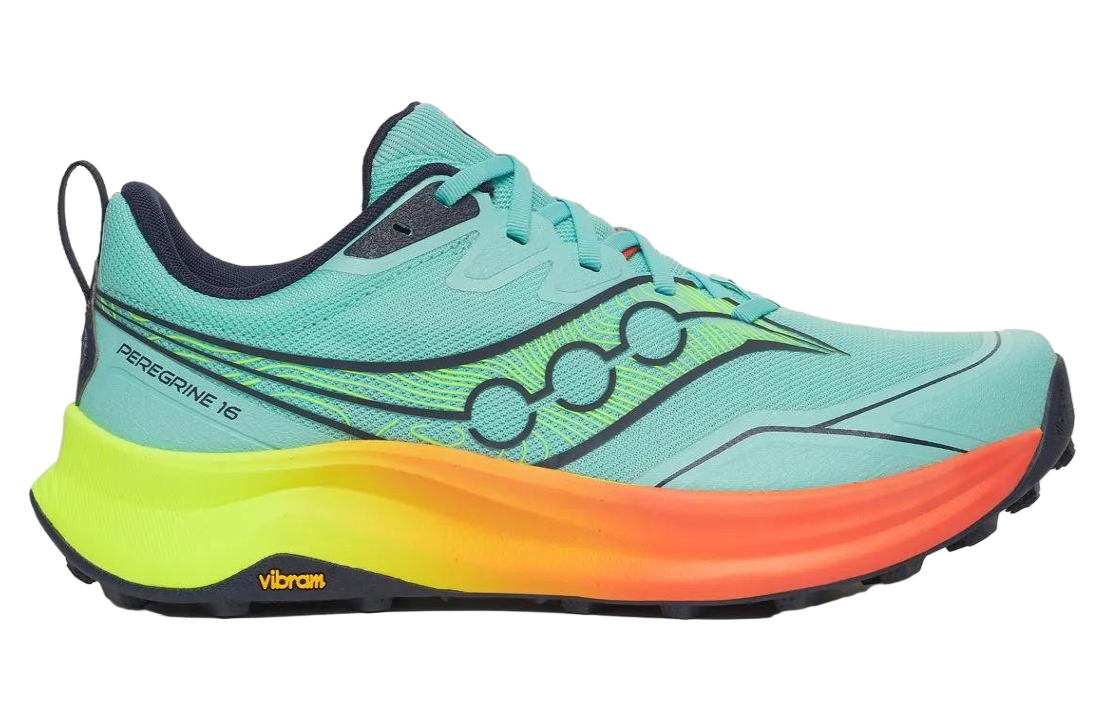 Saucony Peregrine 16 Splash Citron Jan 2026 S21066 132 Saucony Peregrine 16 Splash Citron Jan 2026 S21066 132
