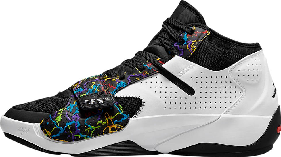Jordan Zion 2 Black White Multicolor | KicksOnFire