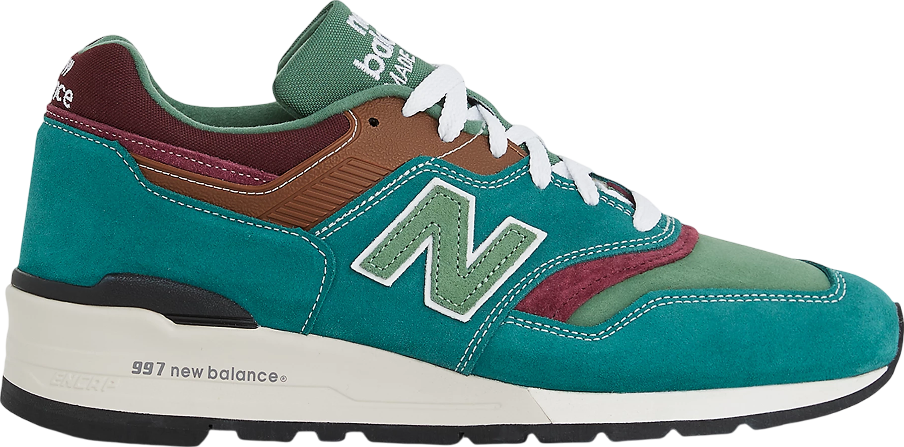 New Balance 997S Teal Brown MS997JHY Mens 8.5 US 42 EUR 8 UK Authenticated New Balance 997  main image 2