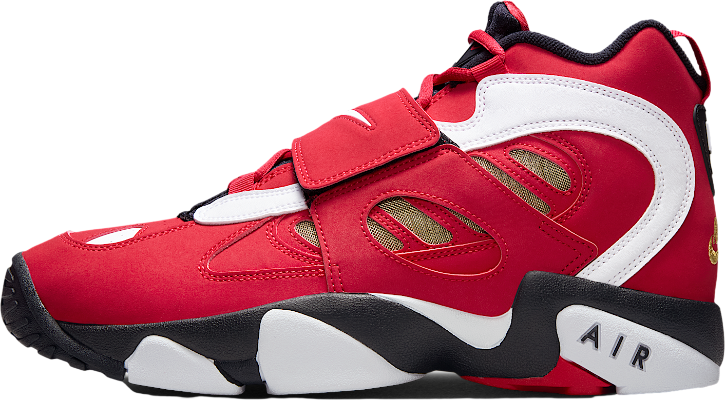 Nike Air Diamond Turf 2 Fire Red / White