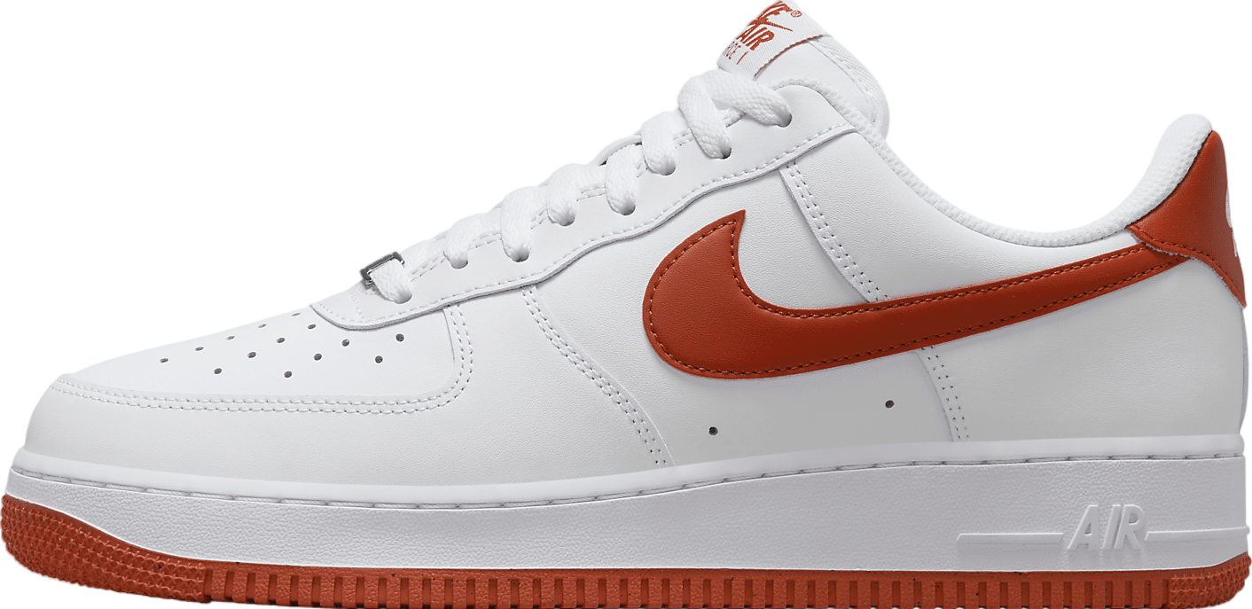 Nike Air Force 1 07 White / Dragon Red - Jul 2024 - FJ4146-106 