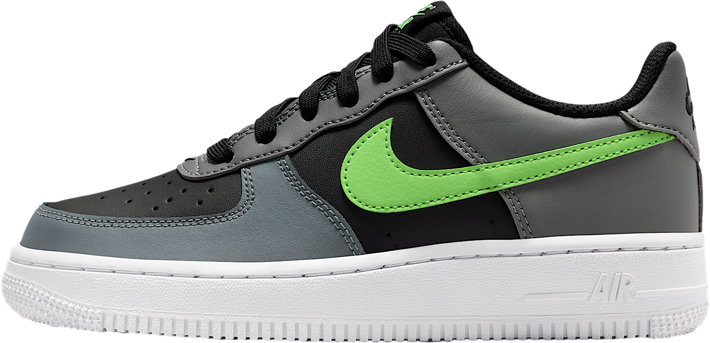 Nike Air Force 1 GS Black / White Check - Jan 2024 - CT3839-002 