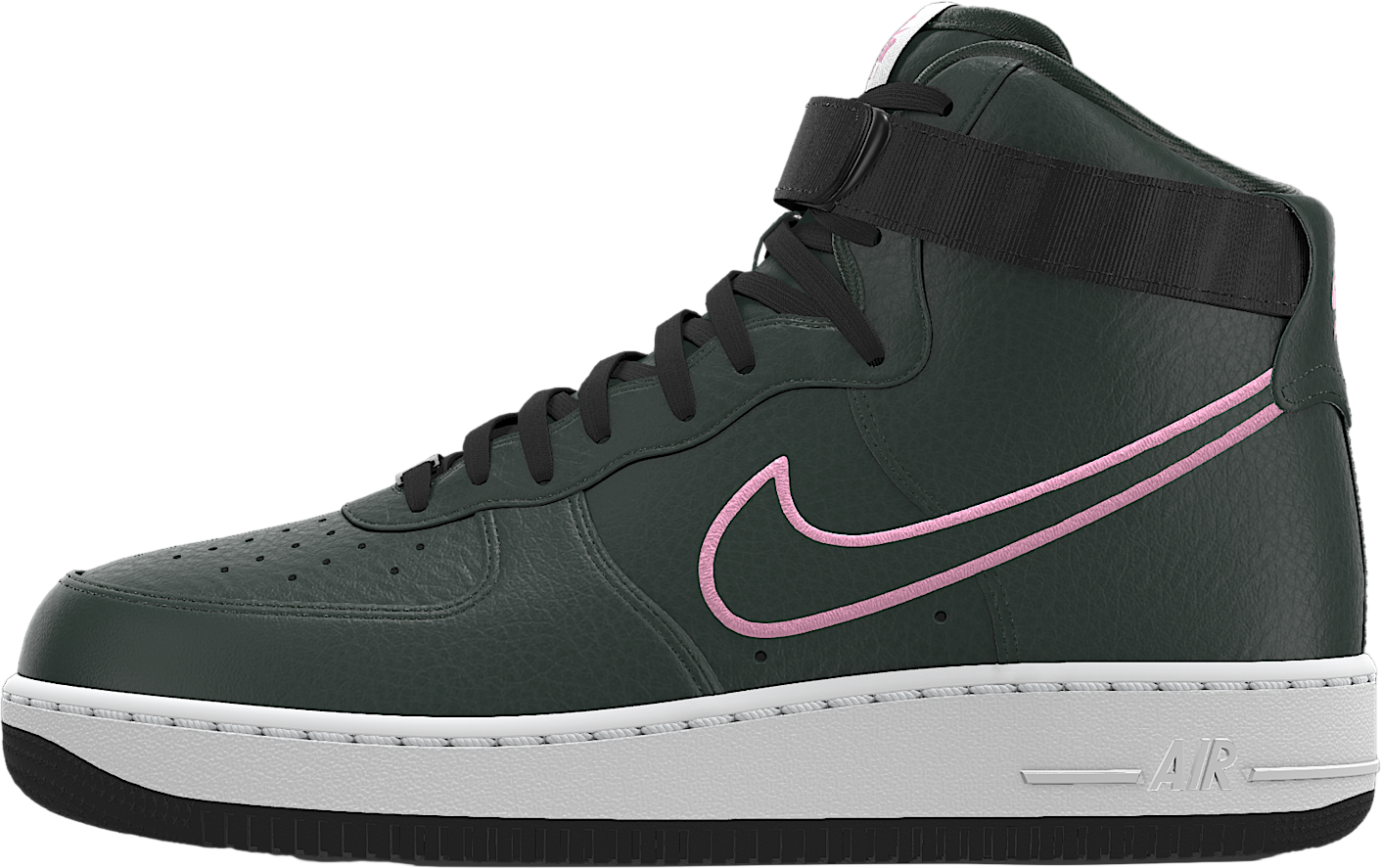 Riccardo Tisci x NikeLab Air Force 1 High Black - Oct 2017 