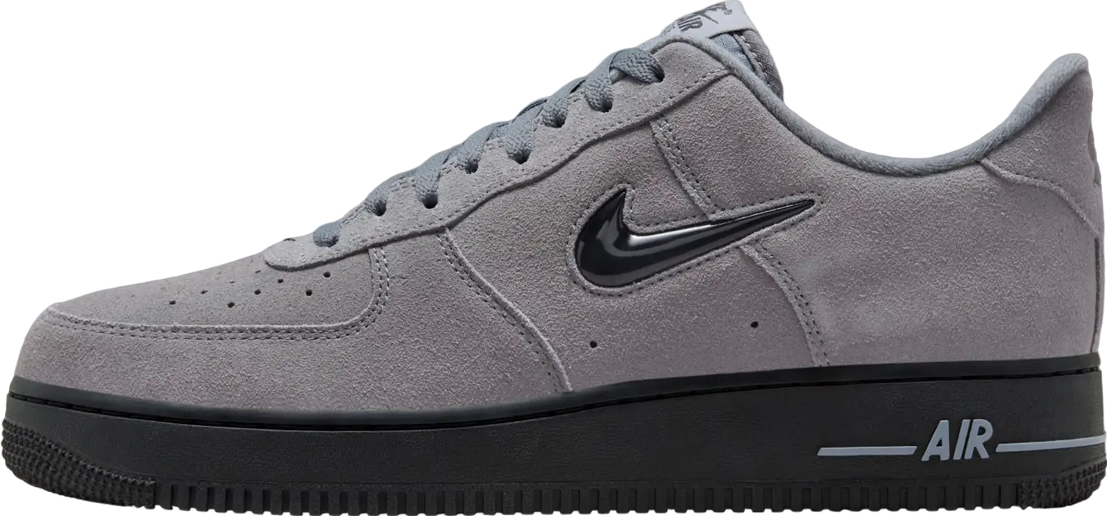 Nike Air Force 1 Low Jewel Black Suede - Oct 2024 - HQ3827-002 