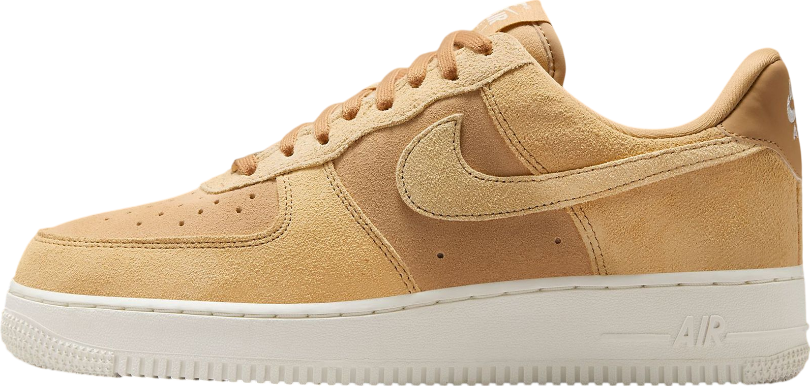 Nike AF1 ベージュ スエード Nike Air Force 1 Low Suede Club Gold 