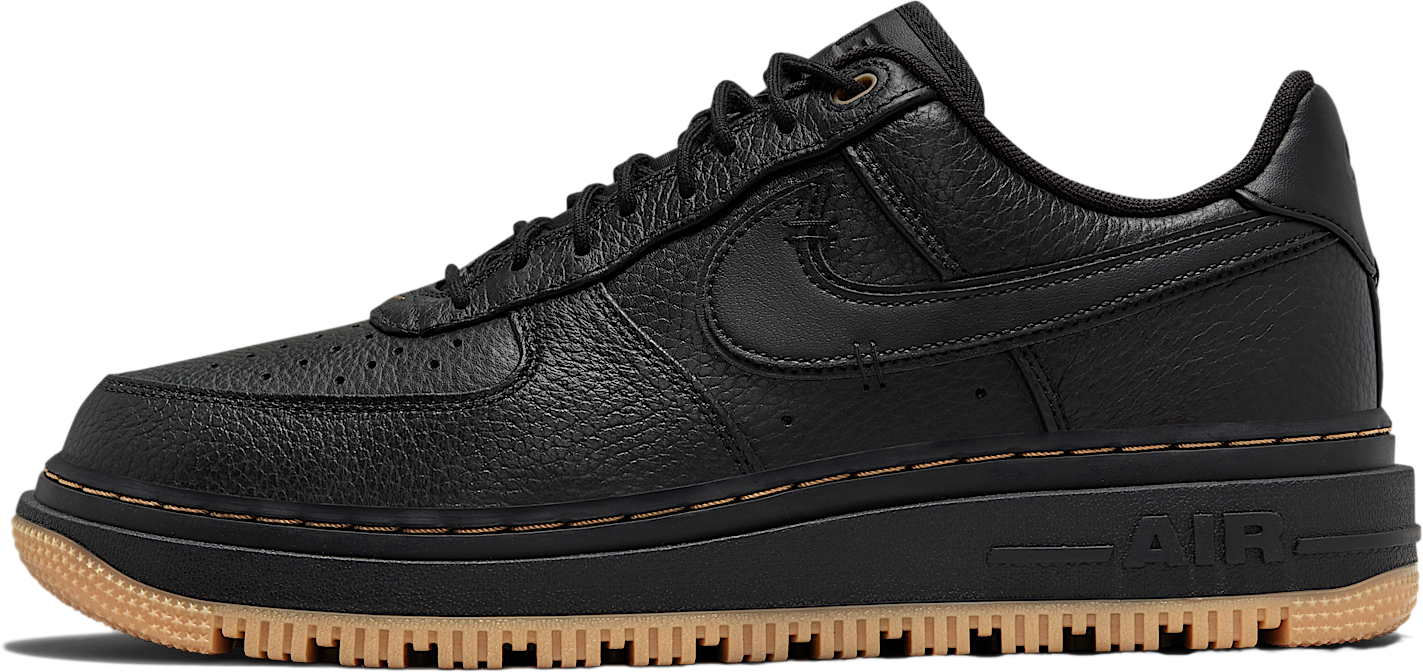 Nike Air Force 1 Luxe Black Gum - Sep 2021 - DB4109-001 