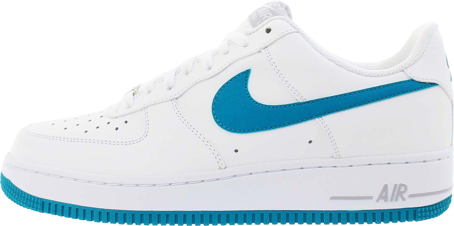 Nike Air Force 1 – White / Tropical Teal – Wolf Grey  display picture 2