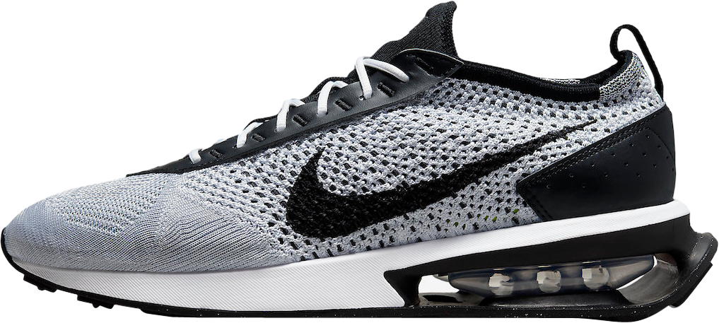 Nike Air Max Flyknit Racer White Black