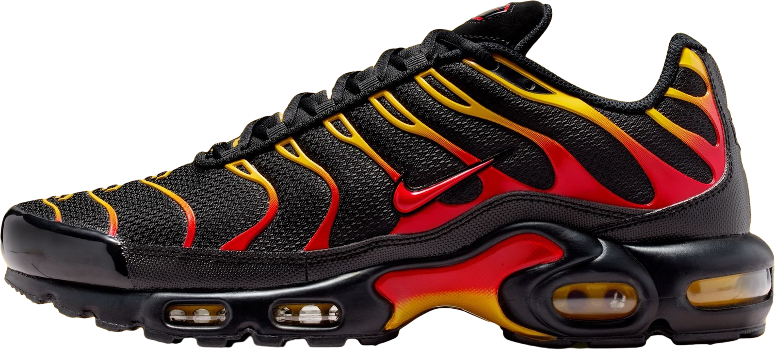 Nike Air Max Plus Black / University Gold / University Red - Mar 