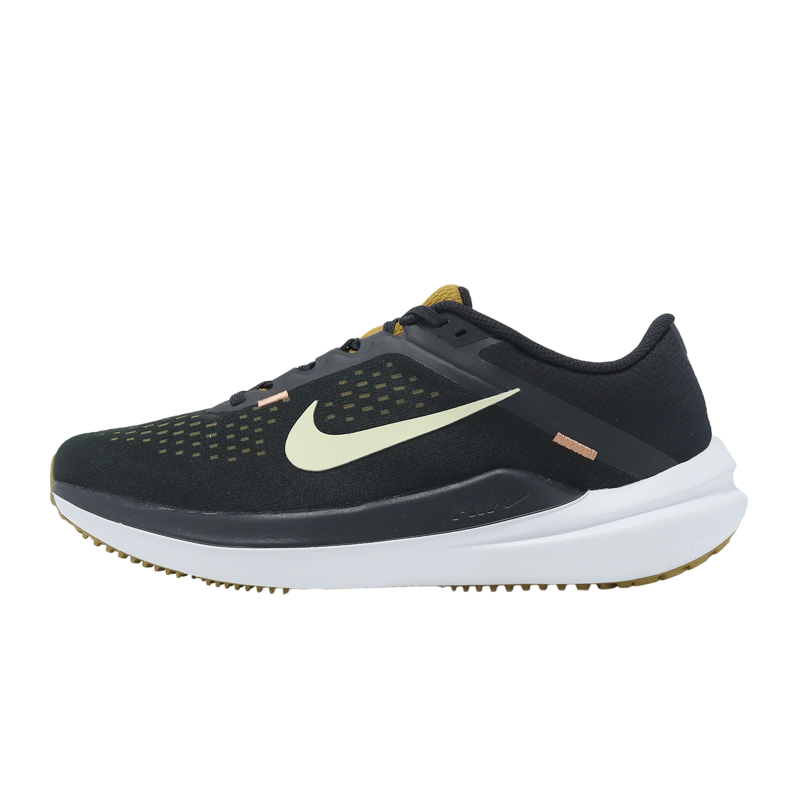 Nike Winflo 10 Men\'s Size 12 Running Shoes Black Yellow DV4022-001 Nike Winflo 10 Black Anthracite Men main image 3