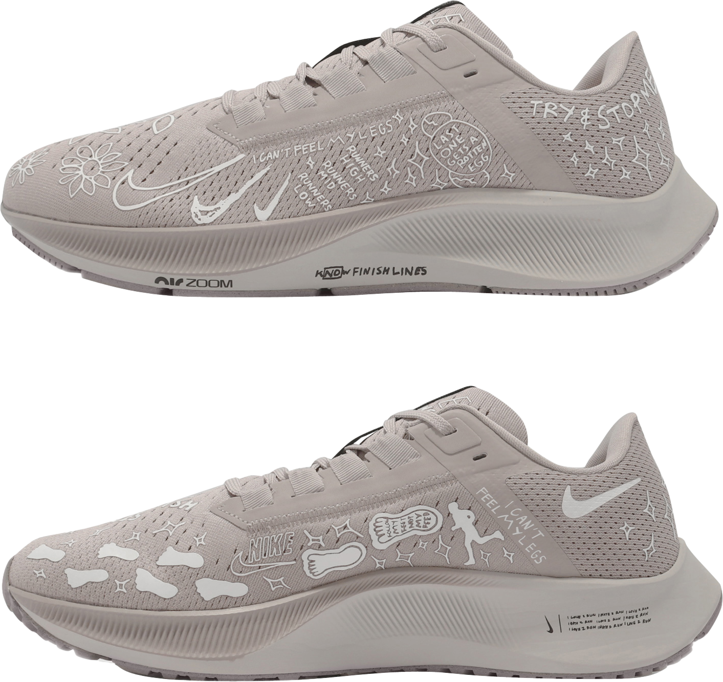 Nike Air Zoom Pegasus 38 Nathan Bell College Grey - Oct 2021  display picture 1