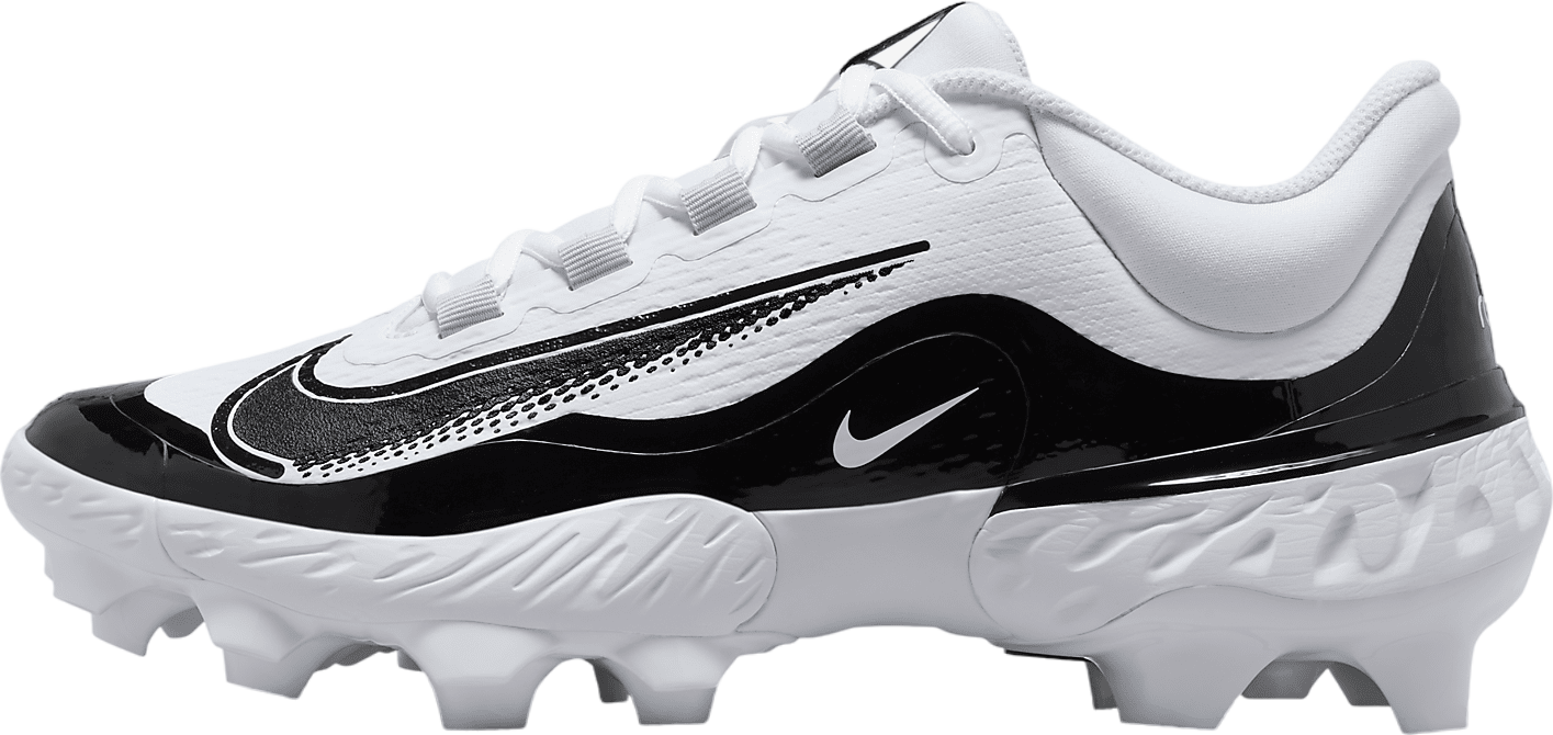 Nike Alpha Huarache Elite 4 Low Mcs White / Midnight Navy 