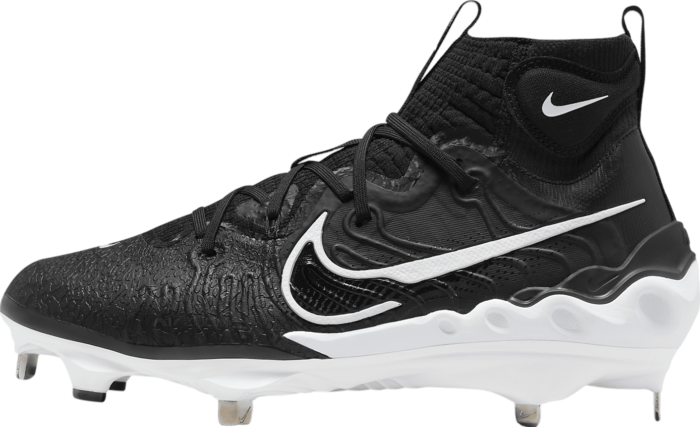 Nike Alpha Huarache NXT \'White Black\' DJ6517-107 Baseball size 13 Nike Alpha Huarache NXT Baseball Cleats Mens Size 8 White  main image 3