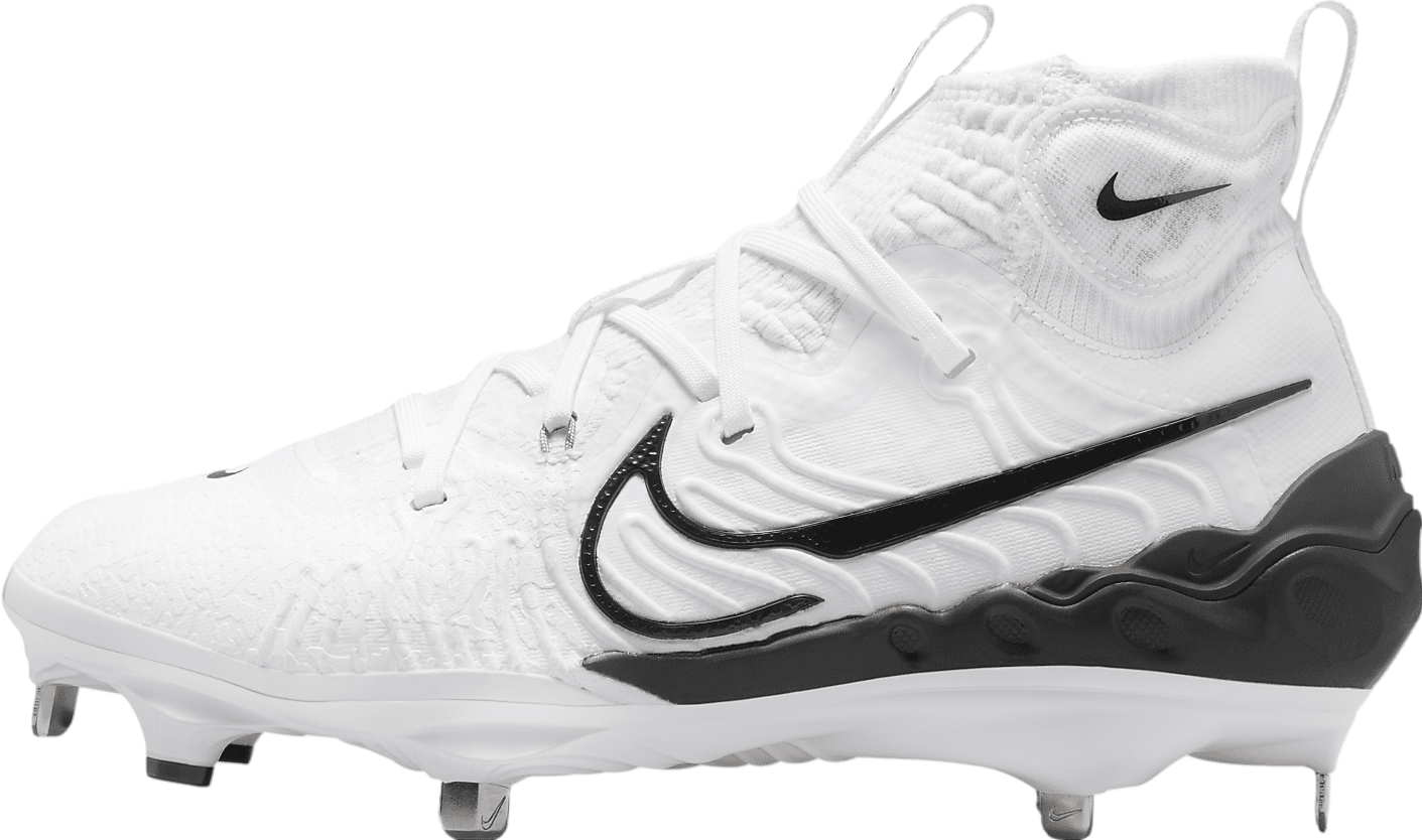 NEW Nike Alpha Huarache NXT Metal Baseball Cleats DJ6517-105 Size 7 White Blue Nike Alpha Huarache Elite 4 Low Baseball Cleat | Hibbett main image 2