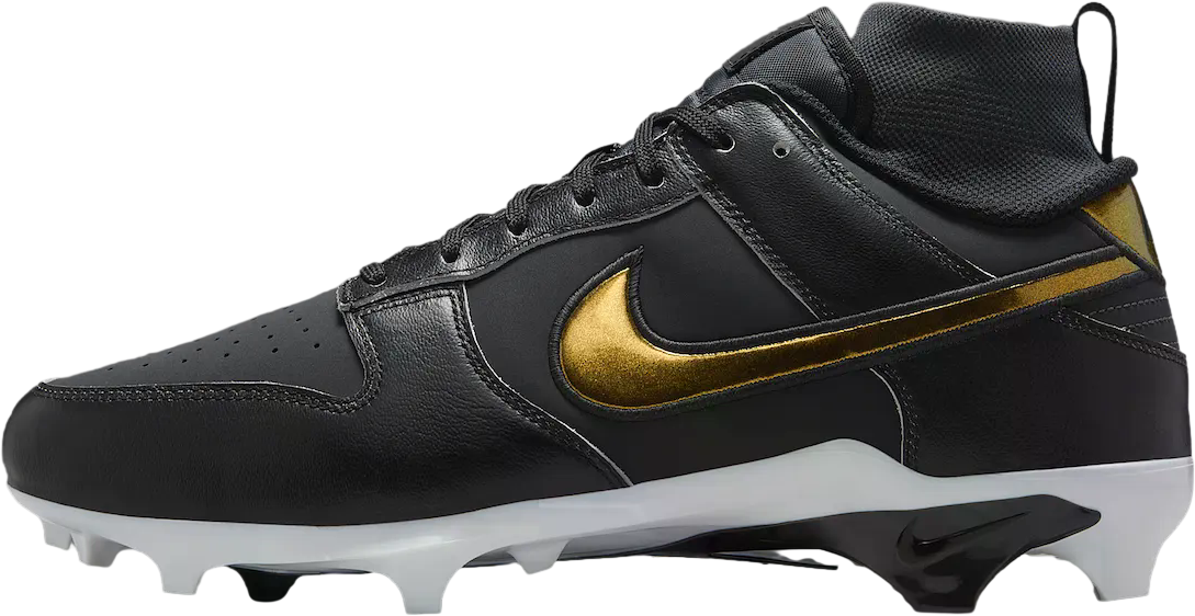 Nike Alpha Menace Dunk Cleat Black / Off Noir