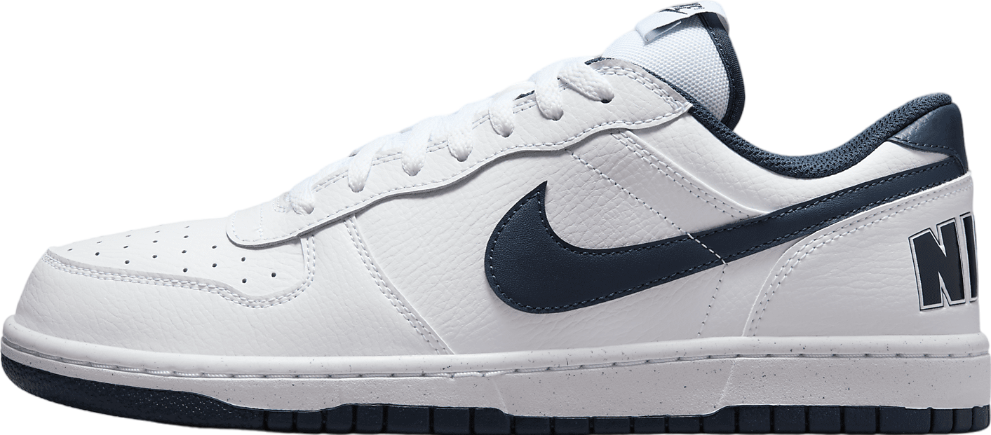 Nike Big Low White / Midnight Navy - Sep 2024 - 355152-140 