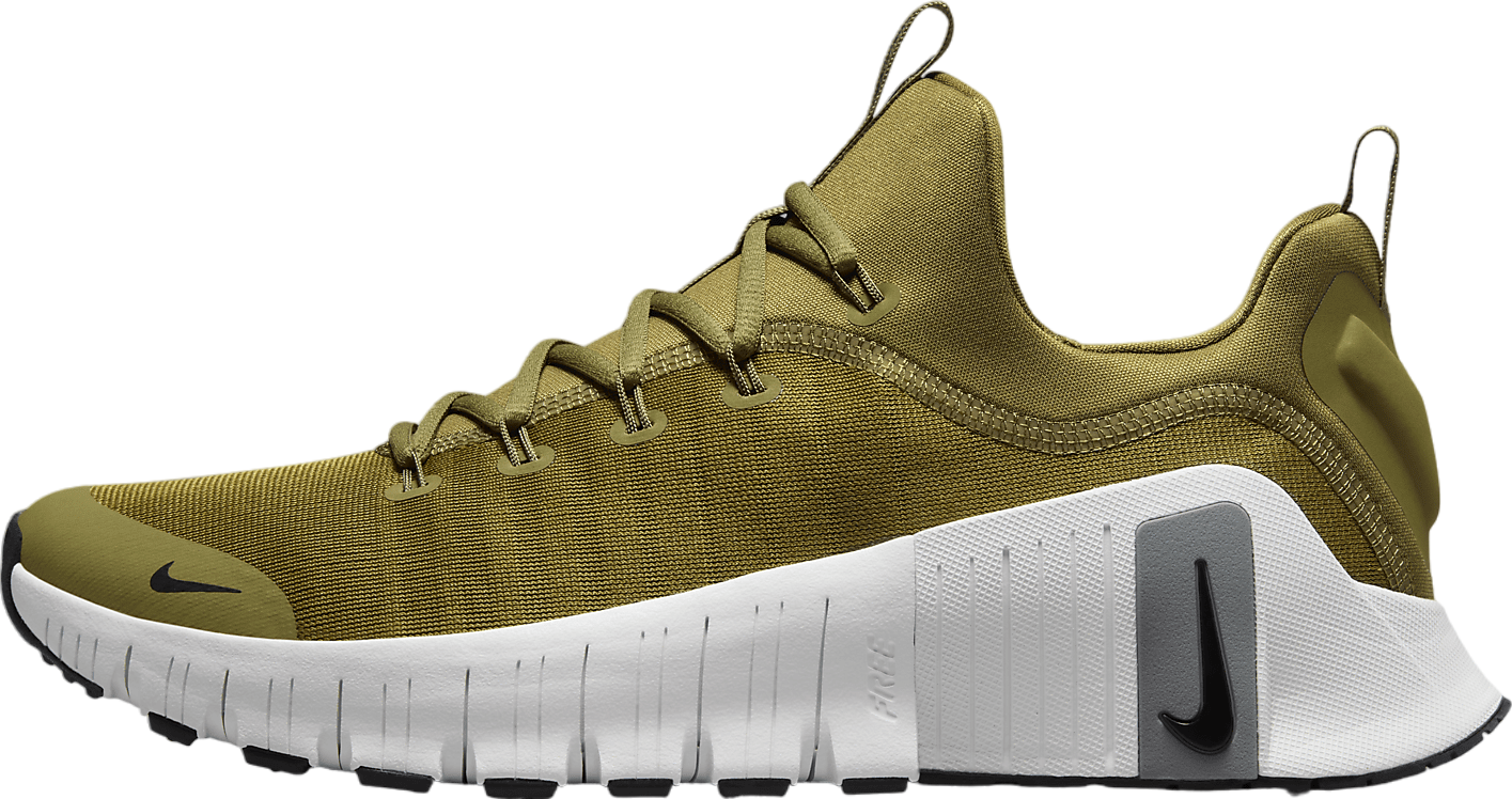 Nike Free Metcon 6 Mens 8.5 Pacific Moss Olive Green Training Shoes FJ7127 300 Nike Free Metcon 6 Pacific Moss Cool Grey Black FJ7127-300  main image 2