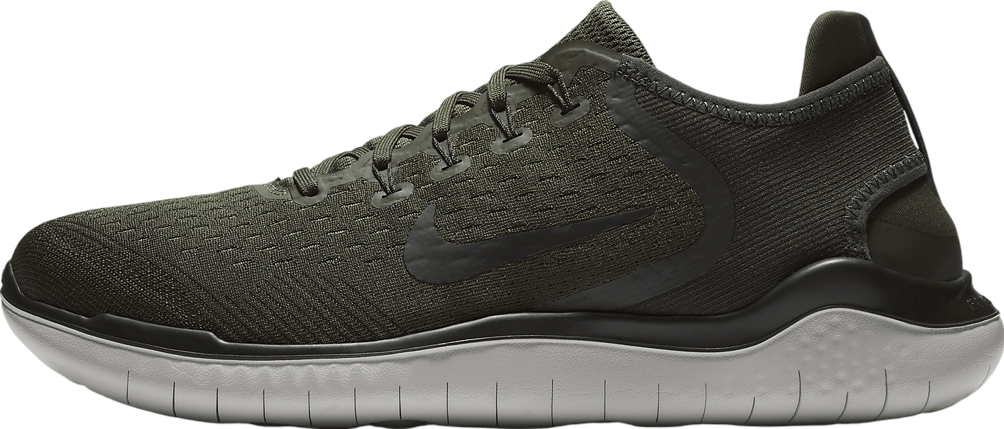 Nike Free RN 2018 Black Anthracite Men\'s Athletic Casual Running Shoes Size 7 Nike Free RN Flyknit 2018 Anthracite for Sale - Authenticity  main image 2