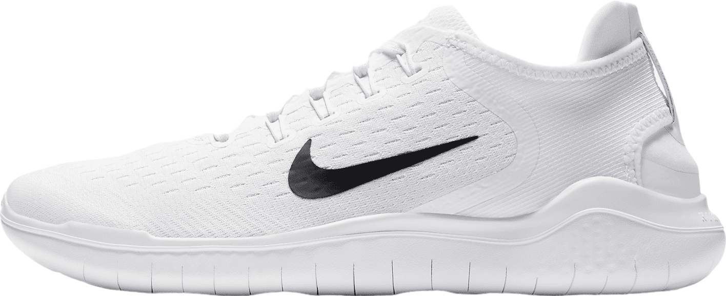 Nike Free RN 2018 Shoes Mens 7.5 White Mesh Running Sneakers 942836-100 NIKE MENS Free RN 2018  main image 2