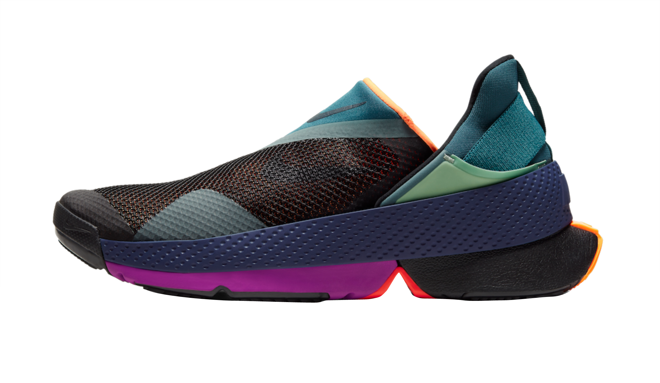Nike GO FlyEase Black Racer Blue - Feb 2021 - CW5883-001 