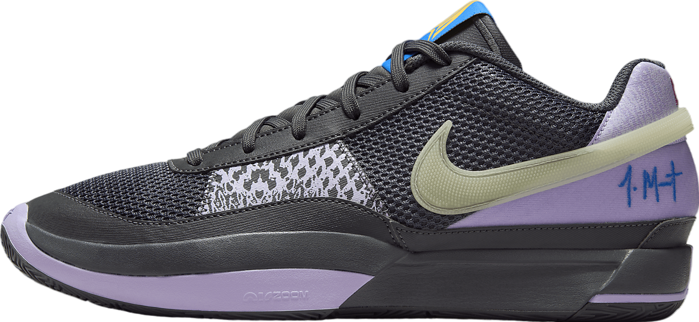 Nike Ja 1 Basketball Shoes, US Men\'s Size 13, Iron Grey/Lilac Bloom Nike JA 1 Basketball sneakers Mens 10.5 Black Iron Grey  main image 3