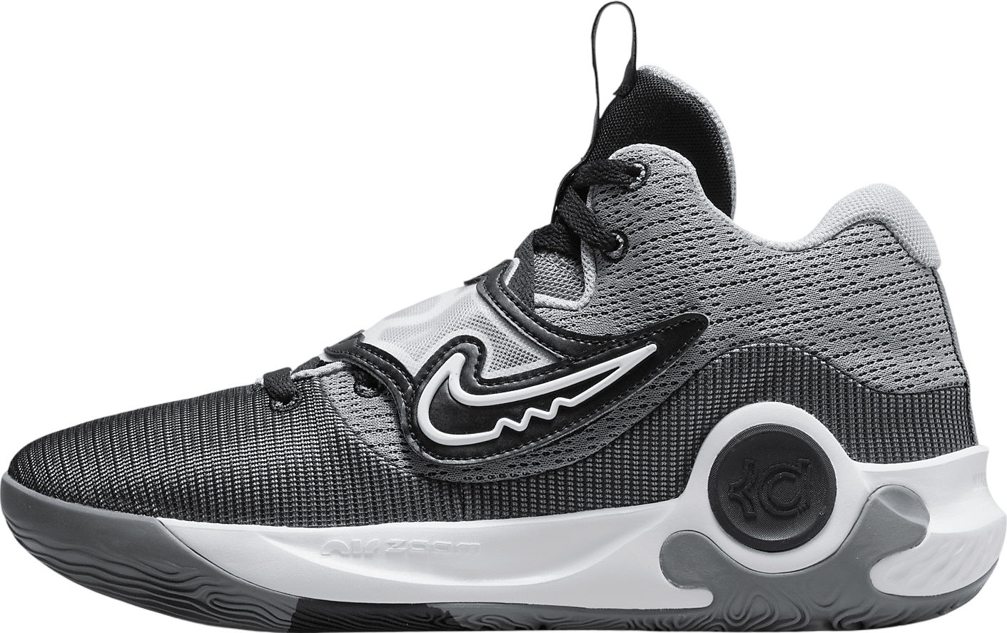 Nike KD Trey 5 X White/Black/Wolf Grey DD9538-102 Basketball Sneakers Size 9 NikeKD Trey 5 X Basketball White Wolf Grey Shoe - DD9538-102  main image 2
