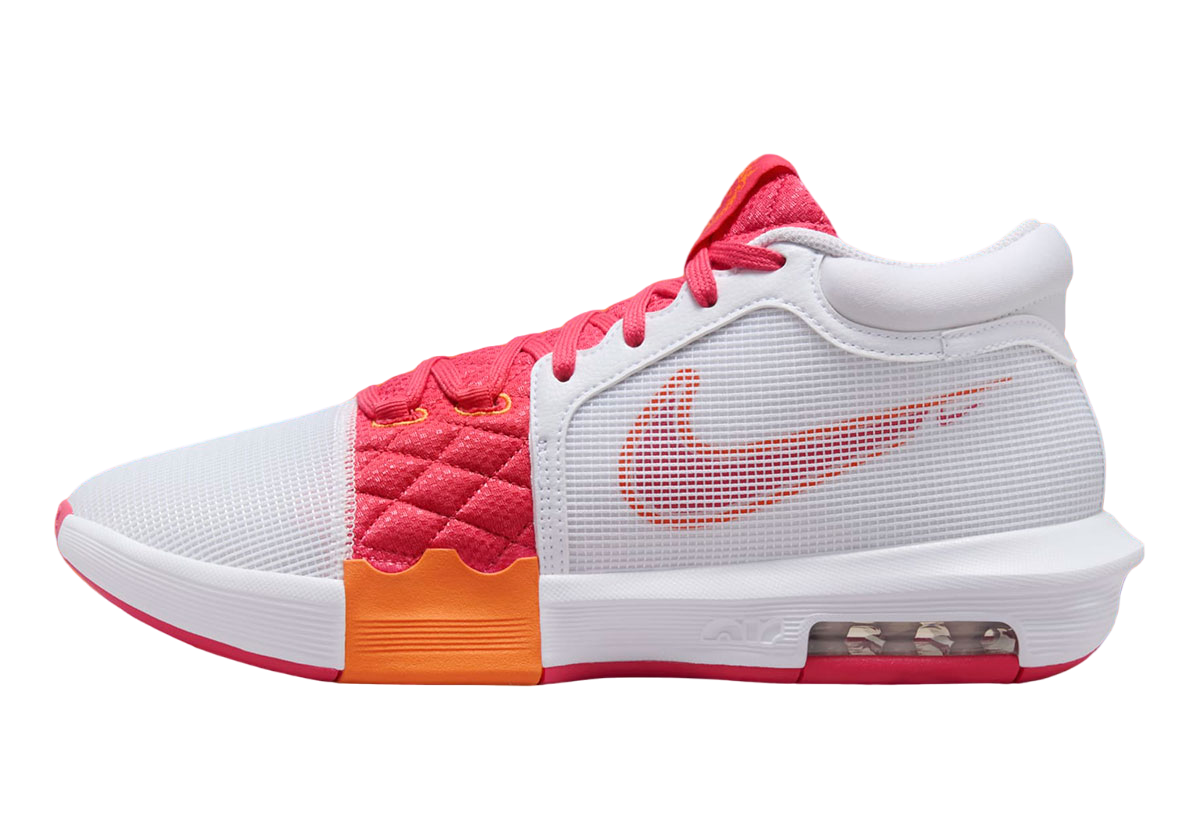 Nike LeBron Witness 8 Total Orange Laser Fuchsia FB2239-800 NIKE Lebron Witness 8 Basketball Shoes | Mercari main image 2