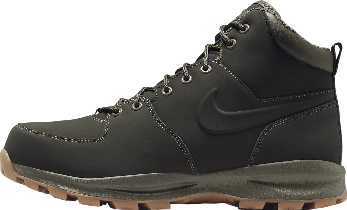 Nike Manoa Leather Boots Triple Black size 10 T454350-003 BRAND NEW New In Box MENS Nike MANOA Leather Boots Triple Black 454350  main image 3