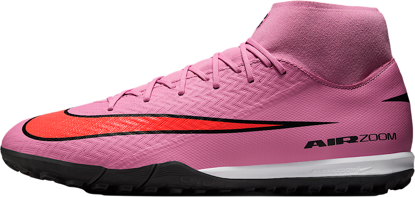 Nike Zoom Mercurial Superfly 10 Academy Ocean Cube/Pink Blast FQ8331-301 Nike Mercurial Superfly 10 Academy High TF Ocean Cube / Pink  main image 2