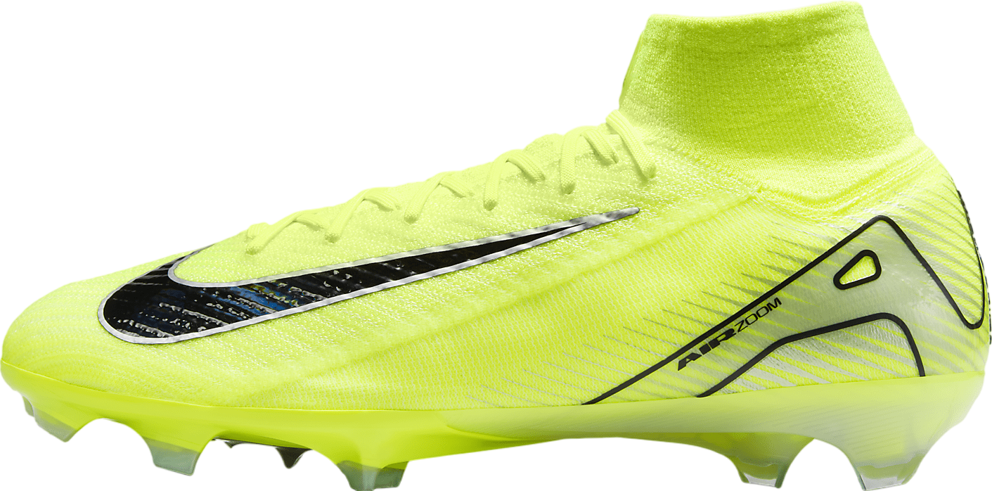 Nike Zoom Superfly 10 Elite FG Volt FQ1454-302 - Size 4.5 Nike Mercurial Superfly 10 Elite Firm Ground Cleats Soccer  main image 4