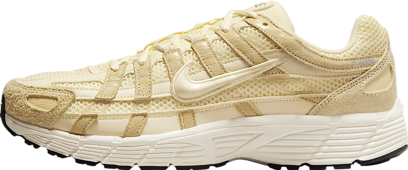 Nike P-6000 SE Mens Retro Running Shoes Alabaster/Black/Sail HF0015 700 NEW Nike P-6000 SE Alabaster / Sail - Jan 2025 - HF0015-700  main image 2